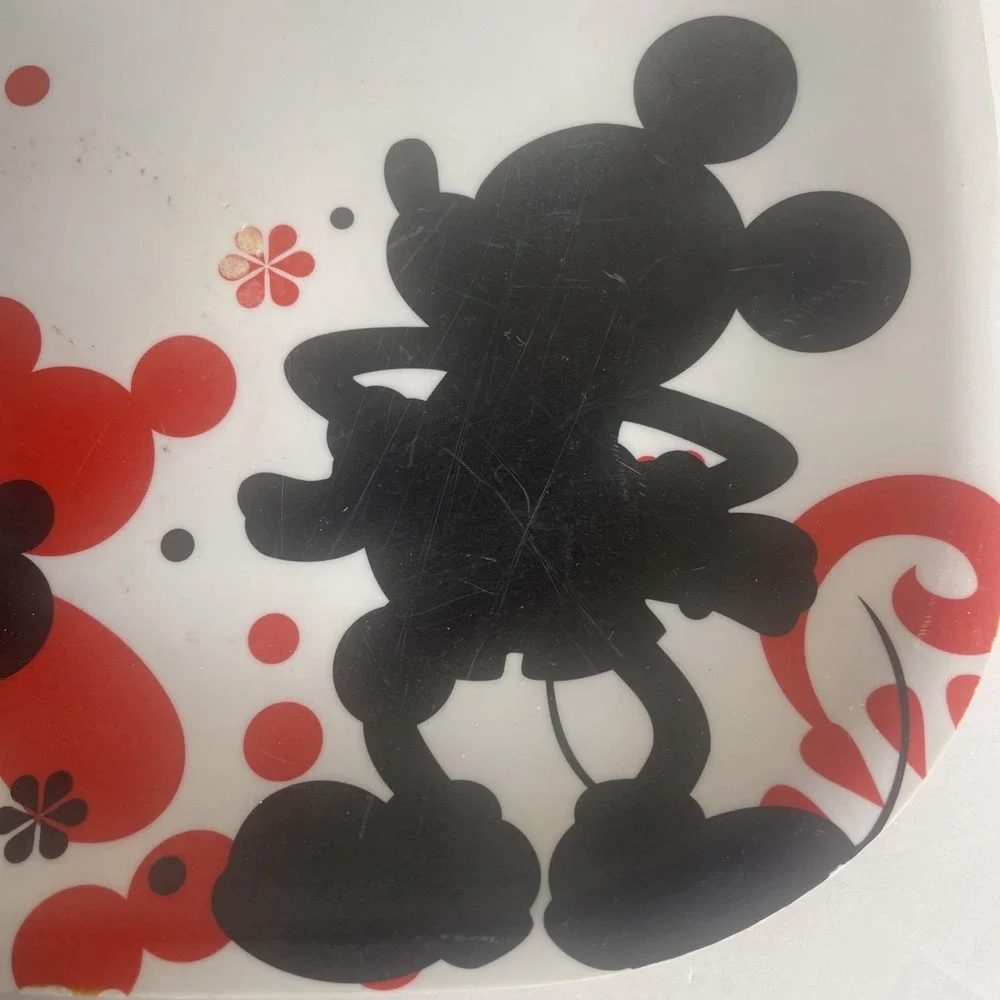 Disney Mickey Mouse Plastic Dinner Plates 10.25